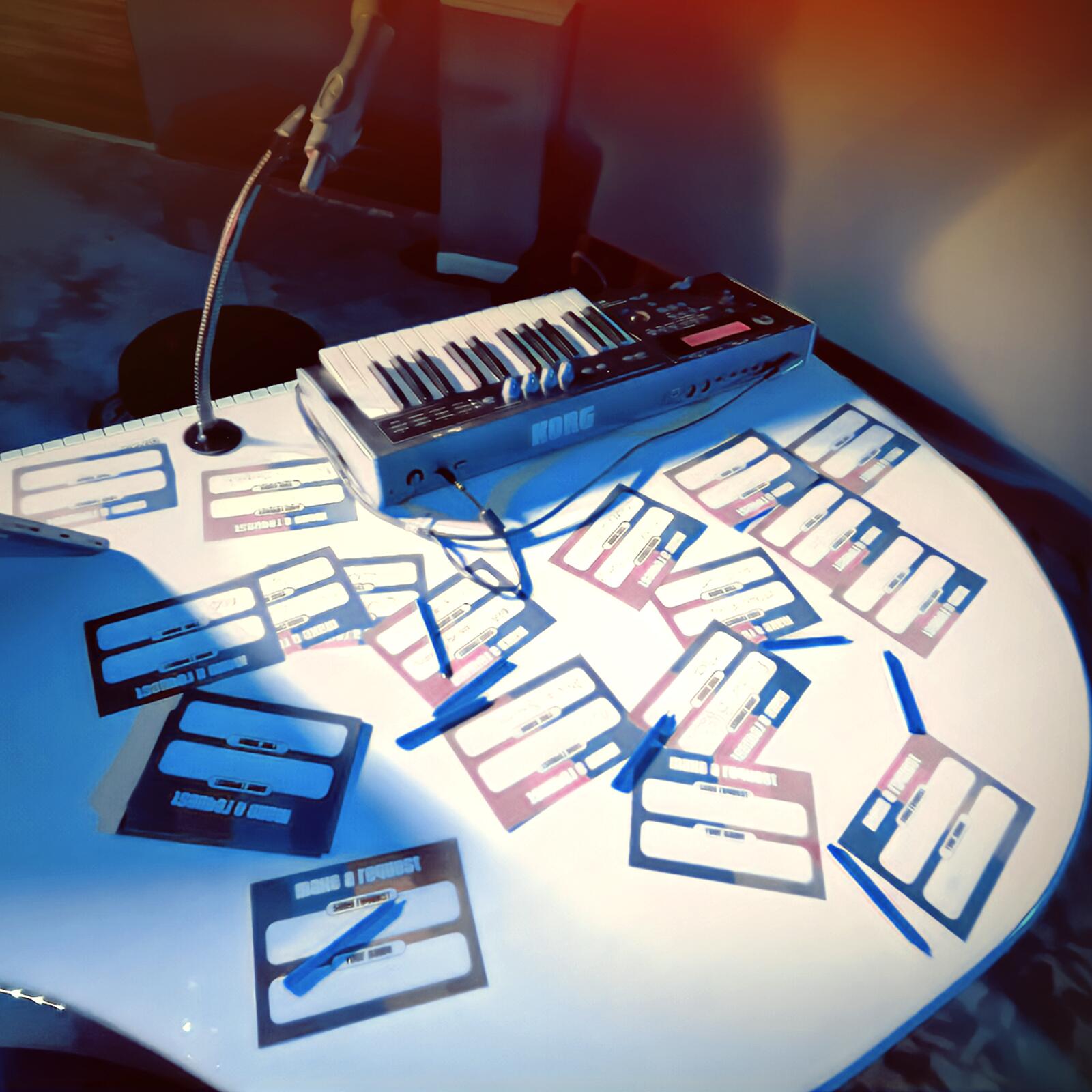 Live piano entertainment at a private event